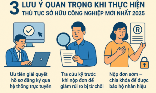 3 Lưu Ý Quan Trọng Khi Thực Hiện Thủ Tục Sở Hữu Công Nghiệp 2025