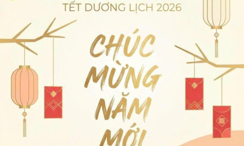 THÔNG BÁO NGHỈ TẾT DƯƠNG LỊCH 2026