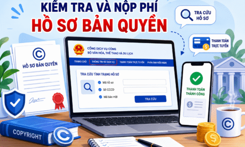 HƯỚNG KIỂM TRA VÀ NỘP PHÍ HỒ SƠ BẢN QUYỀN NỘP TRƯỚC 30/05/2026